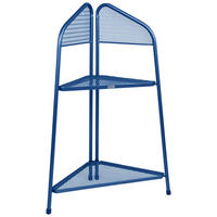 GARTENREGAL - Hellblau, MODERN, Metall (48/100/48cm) - Gardenson