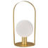 TISCHLEUCHTE - Goldfarben/Weiß, Design, Glas/Metall (20/39,5/20cm) - Wofi TISCHLEUCHTE - Goldfarben/Weiß, Design, Glas/Metall (20/39,5/20cm) - Wofi