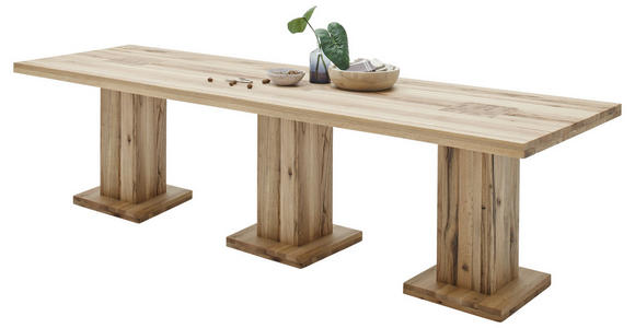 ESSTISCH Wildeiche massiv rechteckig Wildeiche - Wildeiche, KONVENTIONELL, Holz (300/120/76cm) - Landscape