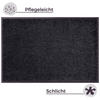 SCHMUTZFANGMATTE  40/60 cm  Schwarz  - Schwarz, Basics, Kunststoff/Textil (40/60cm)
