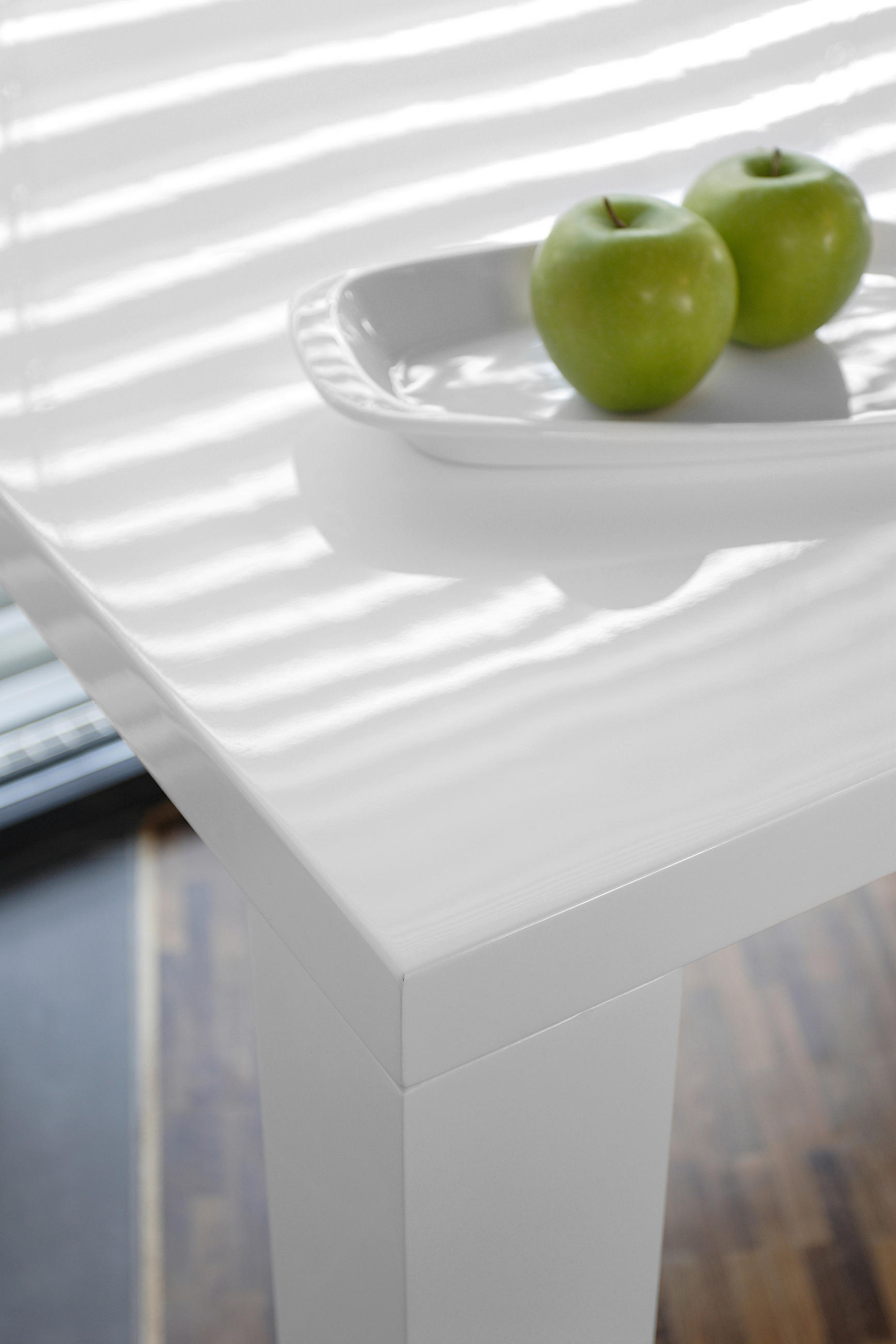 Thumbnail - Livetastic Esstisch, Weiß Hochglanz, Holzwerkstoff, rechteckig, eckig, 90x76x160 cm, in verschiedenen Größen erhältlich,...