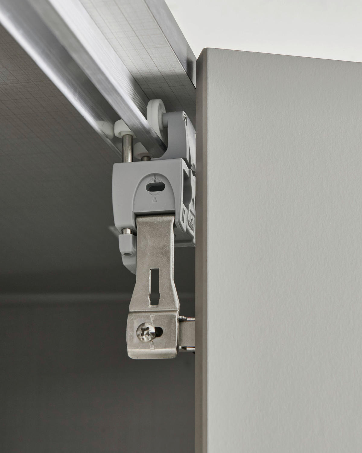 FALTTÜRENSCHRANK 300/236/58 cm 6-türig Graphitfarben  - Schwarz/Graphitfarben, Design, Glas/Holzwerkstoff (300/236/58cm) - Boxxx