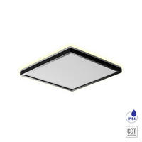 Plafonieră Cu Led     - alb, Basics, plastic (22.5/3/22.5cm)
