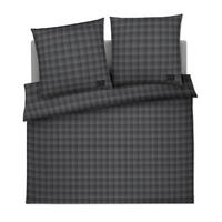 BETTWÄSCHE Soft Checks Flanell 200/200 cm  - Anthrazit, KONVENTIONELL, Textil (200/200cm) - Joop!