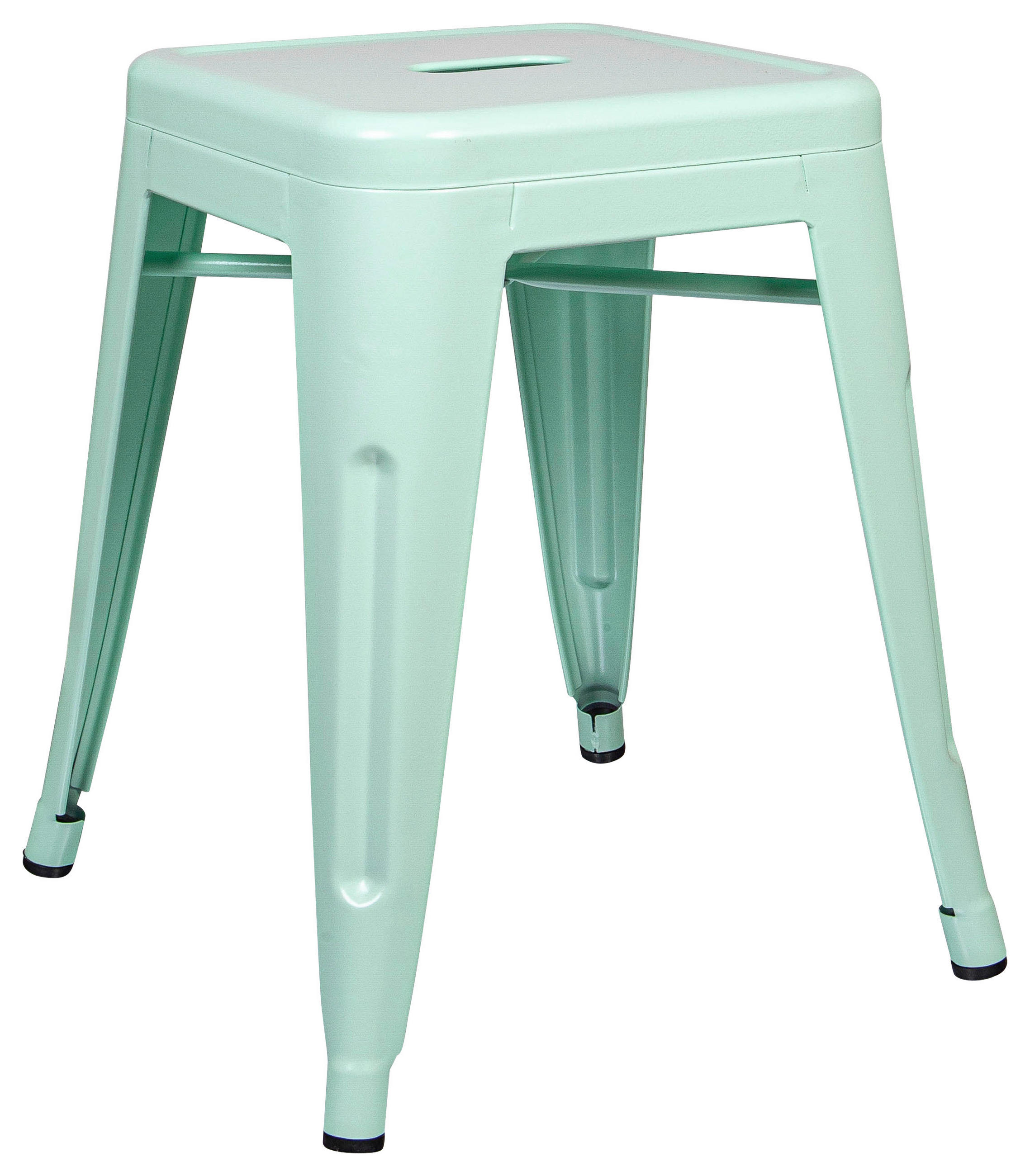 HOCKER Pastellgrün  - Pastellgrün, Basics, Metall (39/46/39cm) - MID.YOU