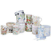 ŠÁLKA NA KÁVU nový kostný porcelán (new bone china)  - lila/hnedá, Trend, kartón/papier (320ml)