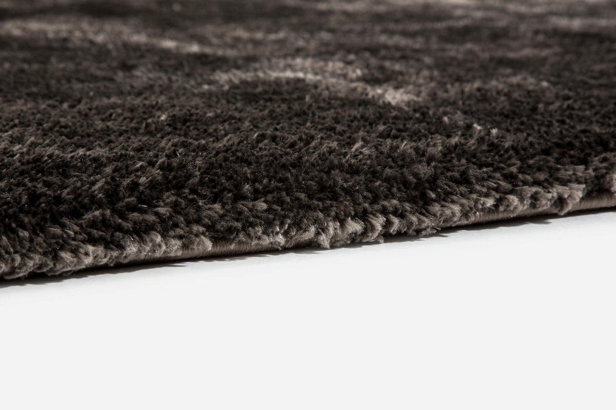 HOCHFLORTEPPICH 133/190 cm Heaven Anthrazit  - Anthrazit, KONVENTIONELL, Textil (133/190cm) - Schöner Wohnen