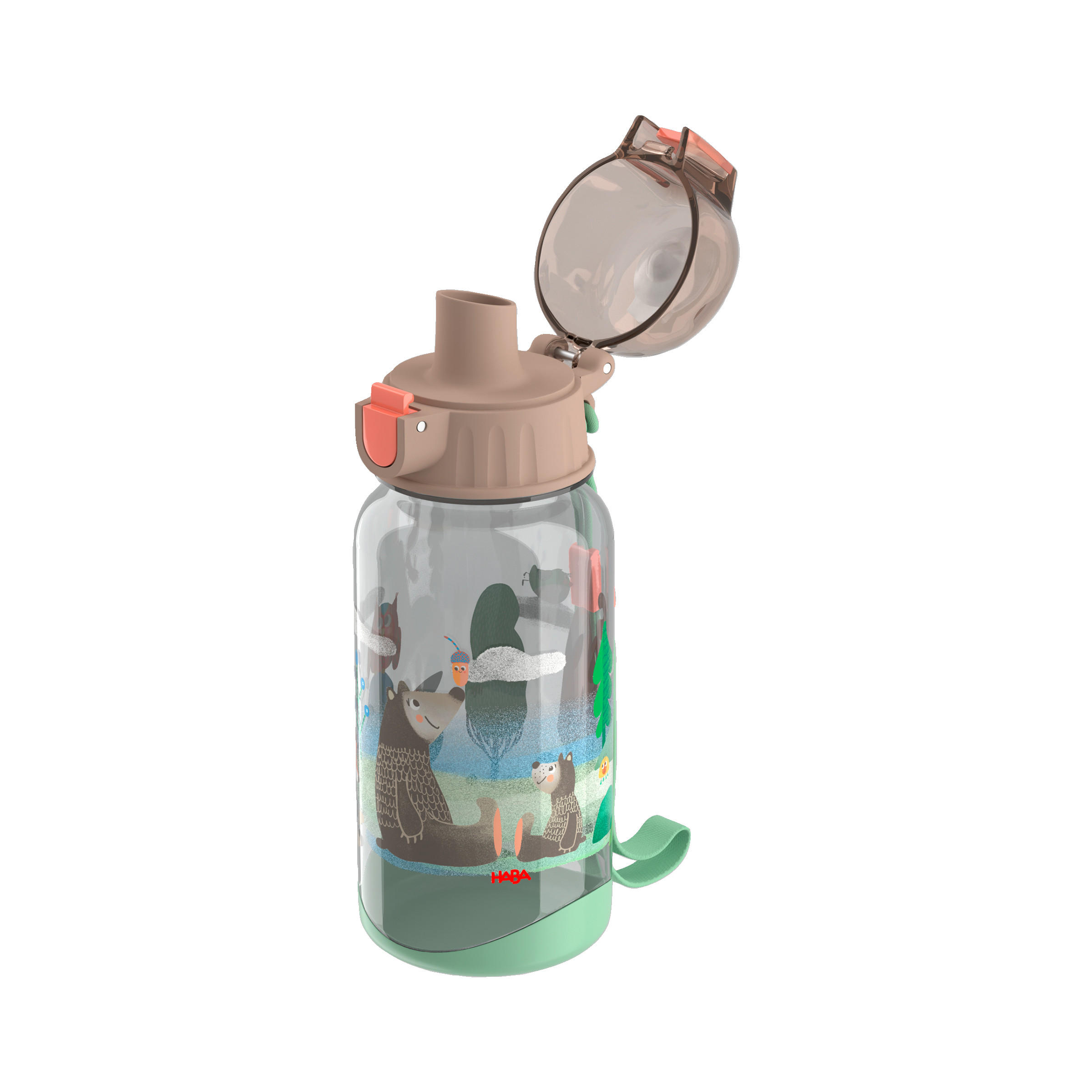 KINDERTRINKFLASCHE - Multicolor, Basics, Kunststoff (6,7/18cm) - Haba