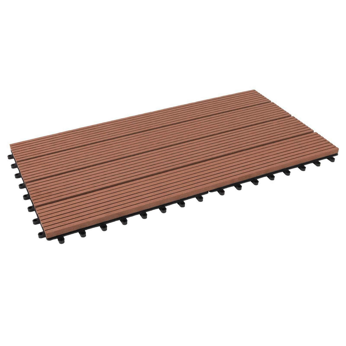 TERRASSENFLIESE Hellbraun  - Hellbraun, Design, Holzwerkstoff (30/60cm) - Floordirekt