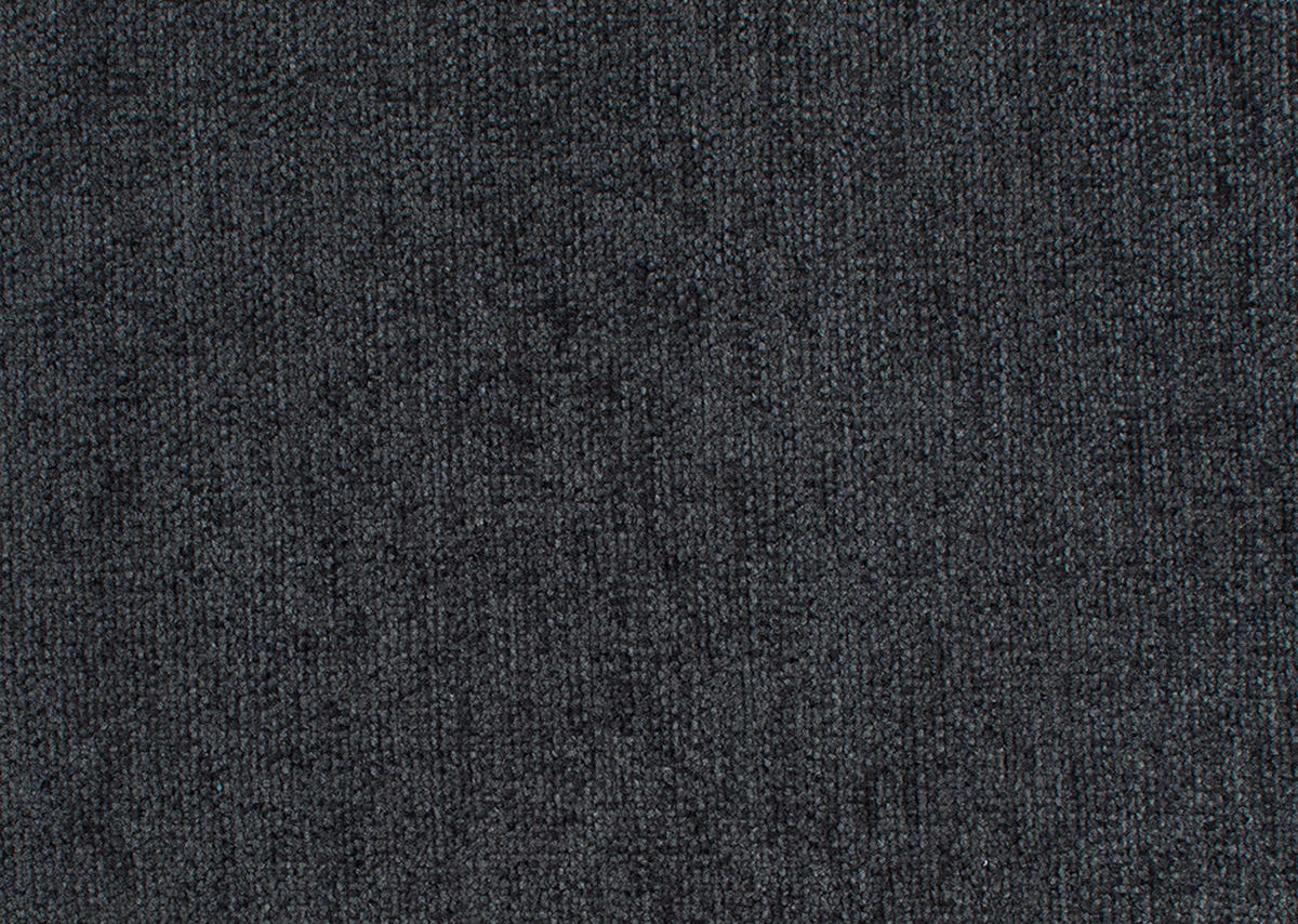 ECKSOFA in Webstoff Dunkelgrau  - Dunkelgrau/Schwarz, Design, Kunststoff/Textil (332/163cm) - Stylife