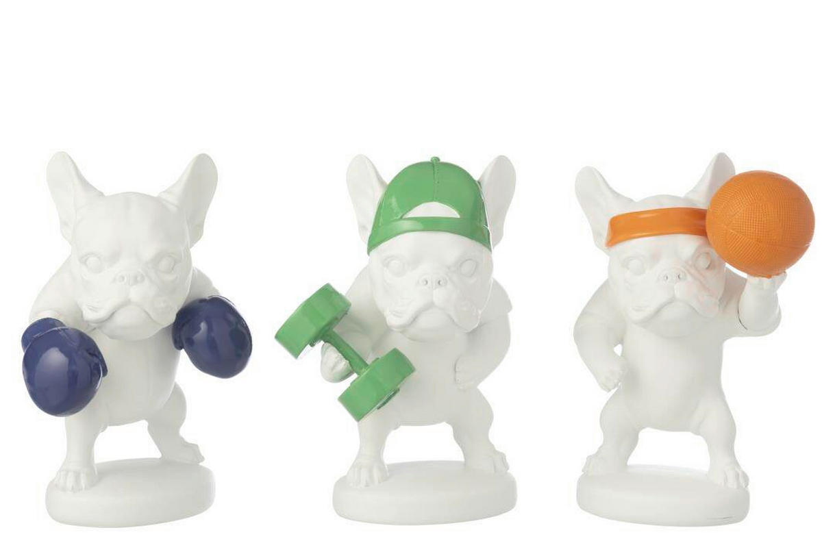 DEKOTIER - Weiss/Multicolor, Basics, Kunststoff (18,5/11/24,7cm)