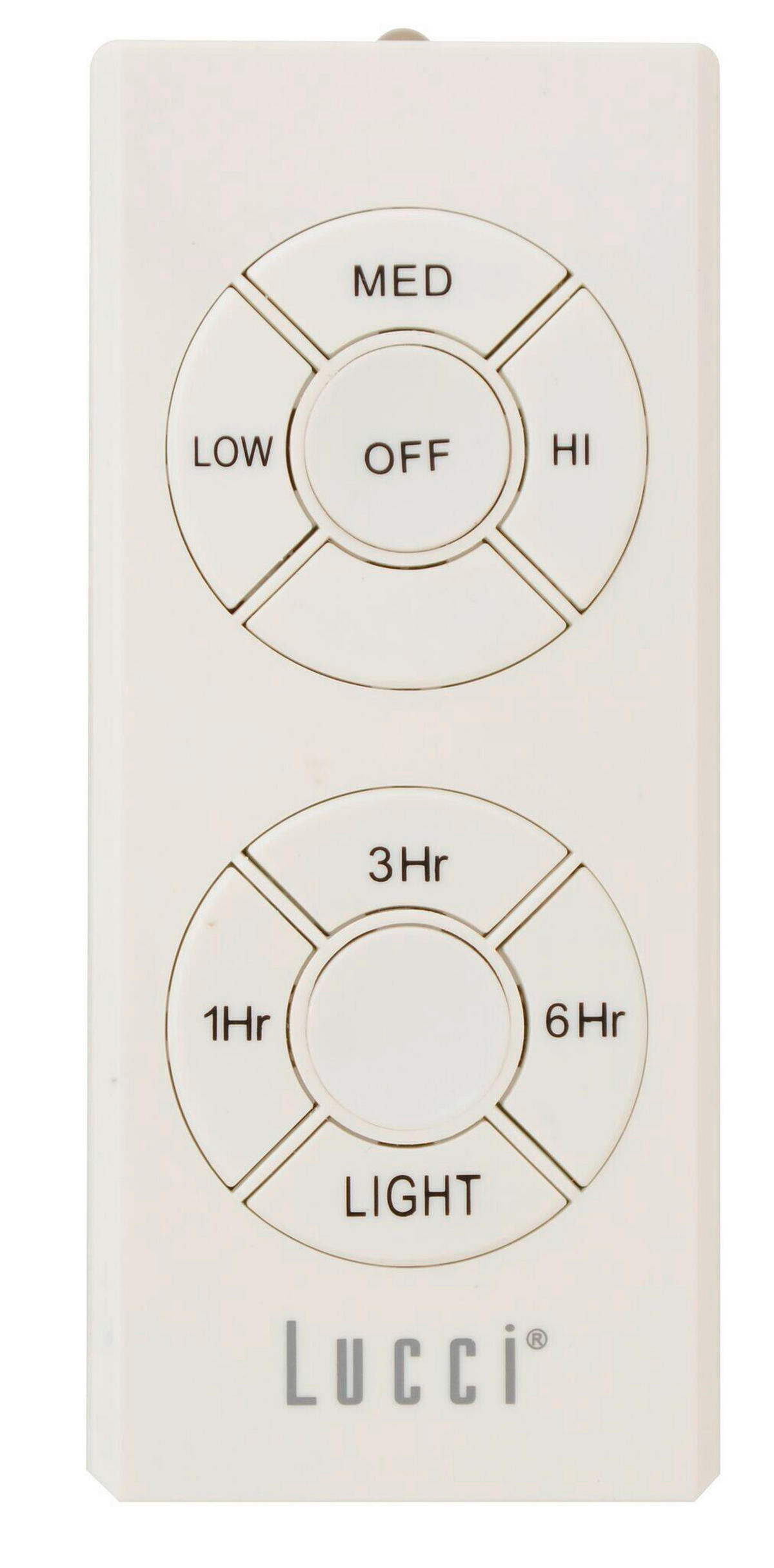 DECKENVENTILATOR  122/33 cm    - Weiss, Design, Kunststoff (122/33cm) - P & B