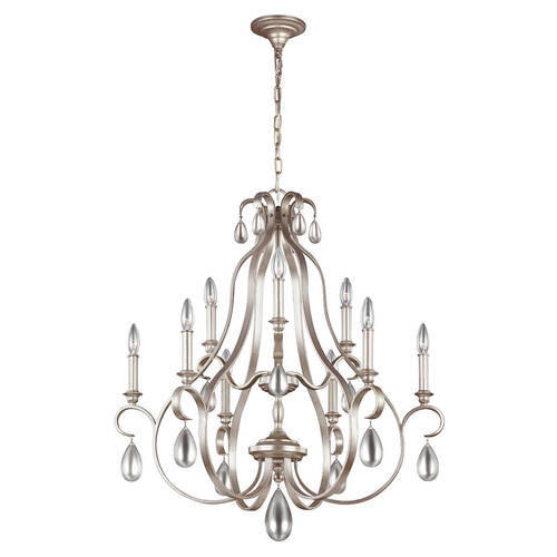 LESTENEC  Elstead Dewitt  77.5/102.9 cm          E14 - srebrne barve, Konvencionalno, kovina (77.5/102.9cm) - Elstead Lighting