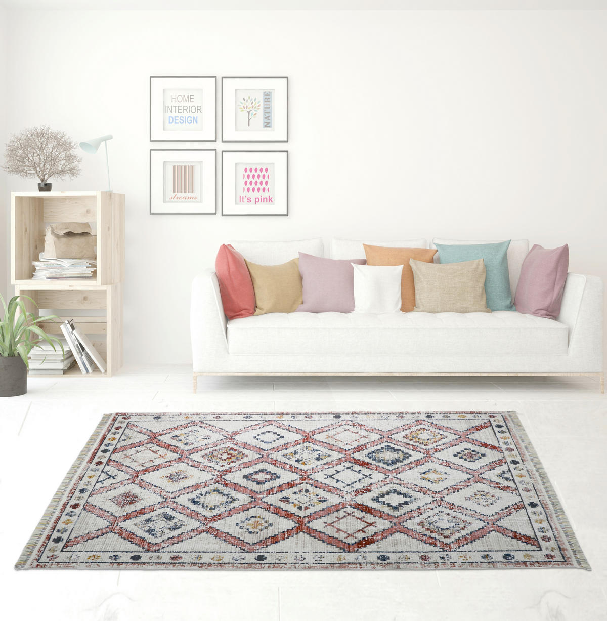 LÄUFER 80/300 cm Intense Multicolor  - Multicolor, LIFESTYLE, Textil (80/300cm)