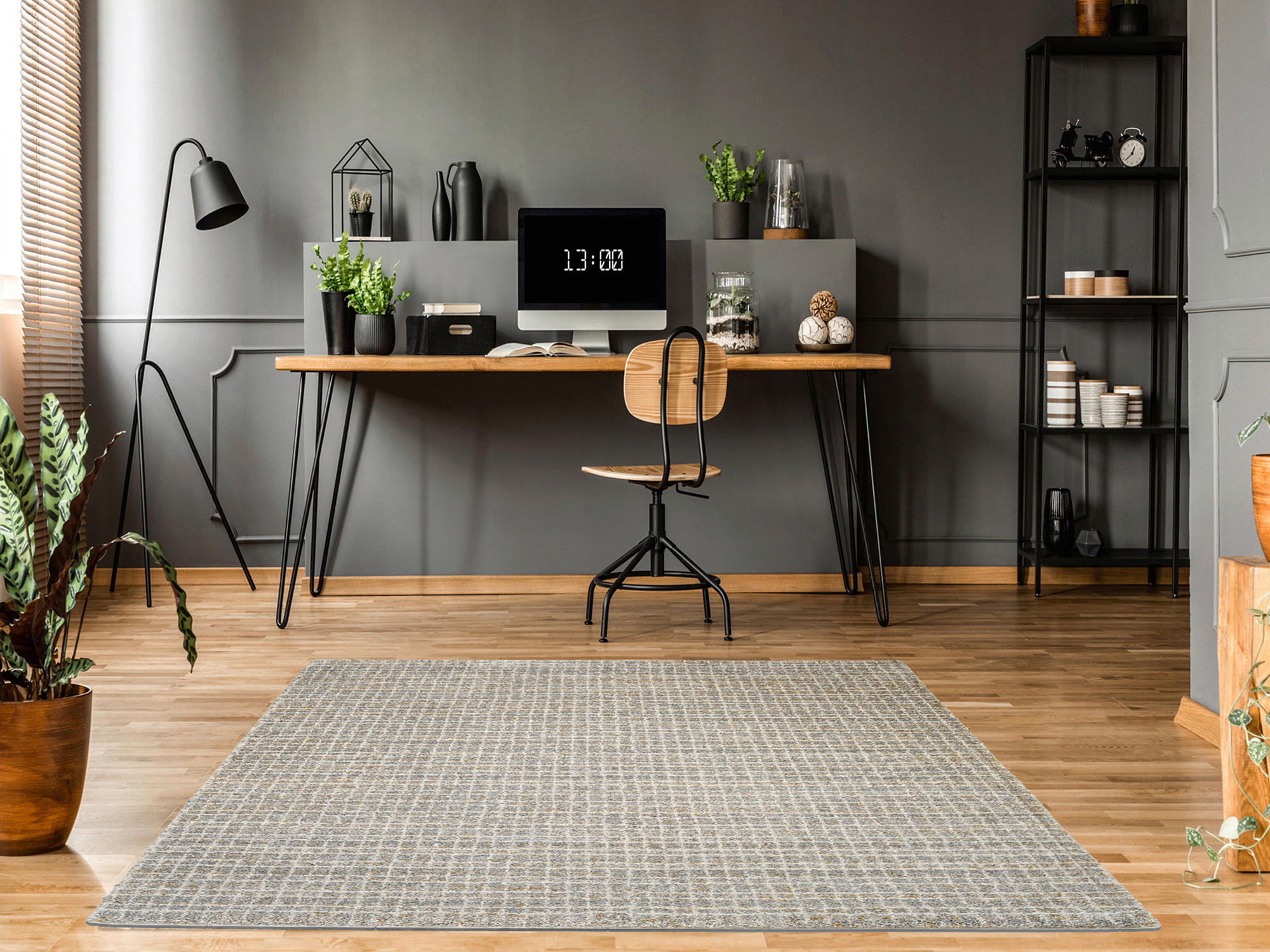 WEBTEPPICH 200/250 cm Grau  - Grau, Design, Textil (200/250cm) - Novel