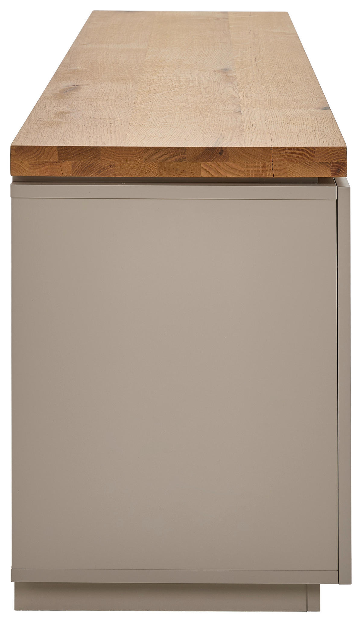 Lowboard Asmara  in 173/56/40 cm  - Eichefarben/Grau, Design, Holzwerkstoff (173/56/40cm) - MID.YOU