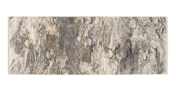 LÄUFER 80/250 cm Lille  - Goldfarben/Grau, Design, Textil (80/250cm) - Dieter Knoll