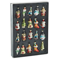 CHRISTBAUMANHÄNGER  - Multicolor, Glas (20/4/28cm) - X-Mas