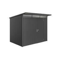 GERÄTEHAUS 260/218/220 cm  - Dunkelgrau, Basics, Metall (260/218/220cm) - Biohort