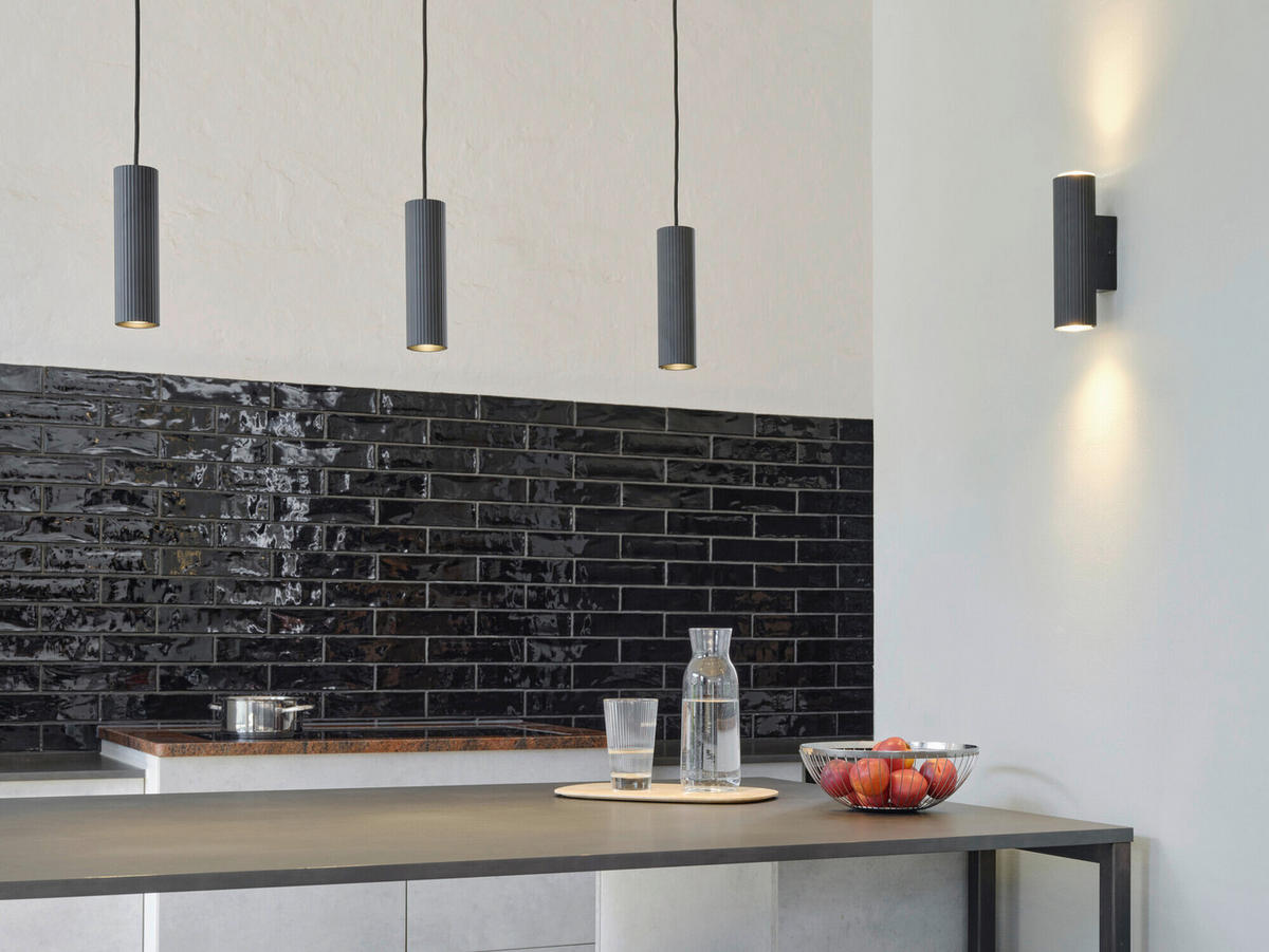 HÄNGELEUCHTE 82.5/5.6/124 cm  - Design, Metall (82.5/5.6/124cm) - Osram