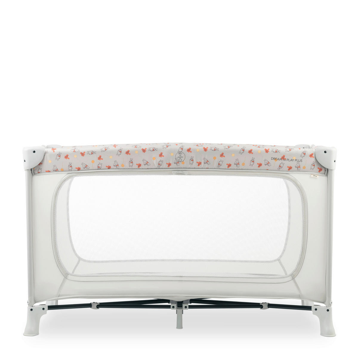 REISEBETT Dream N Play Plus Beige, Multicolor  - Beige/Multicolor, Basics, Kunststoff/Textil (65/76/125cm) - Hauck
