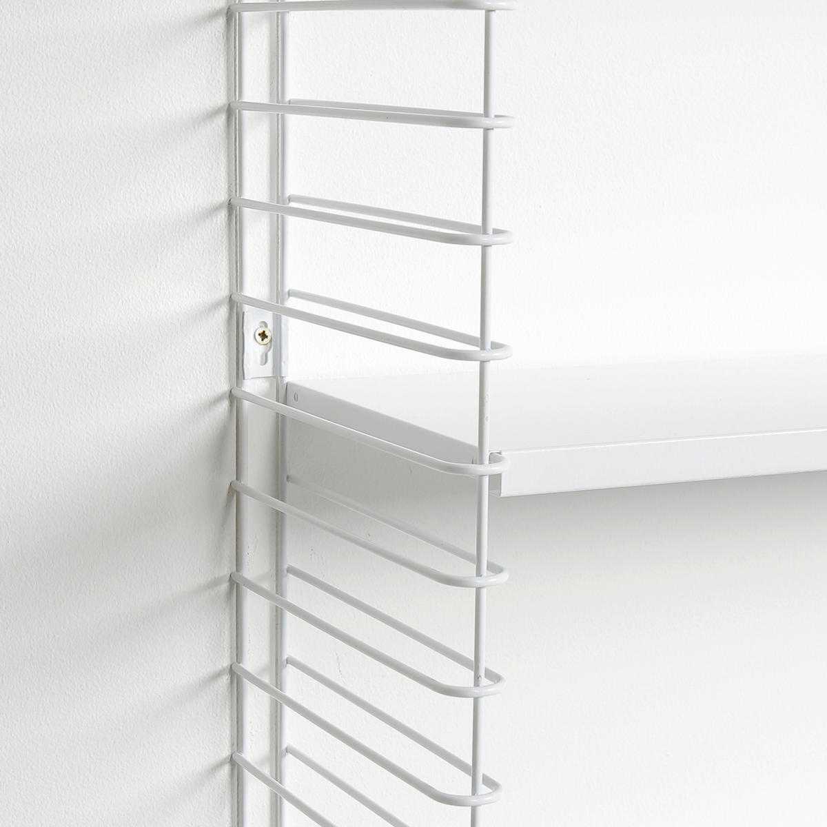 WANDREGAL Weiß  - Weiß, Basics, Metall (70/68/21cm) - Metaltex