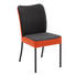 STUHL in Metall, Textil, Leder Anthrazit, Orange - Anthrazit/Orange, Design, Leder/Textil (46/89/63cm) - Bert Plantagie STUHL in Metall, Textil, Leder Anthrazit, Orange - Anthrazit/Orange, Design, Leder/Textil (46/89/63cm) - Bert Plantagie