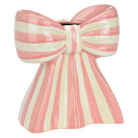 VASE  - Pink, Basics, Keramik (17,0/18,0/9,0cm)