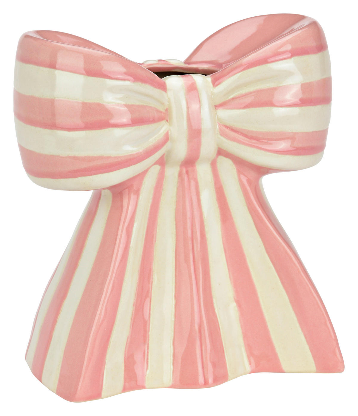 VASE  - Pink, Basics, Keramik (17,0/18,0/9,0cm)