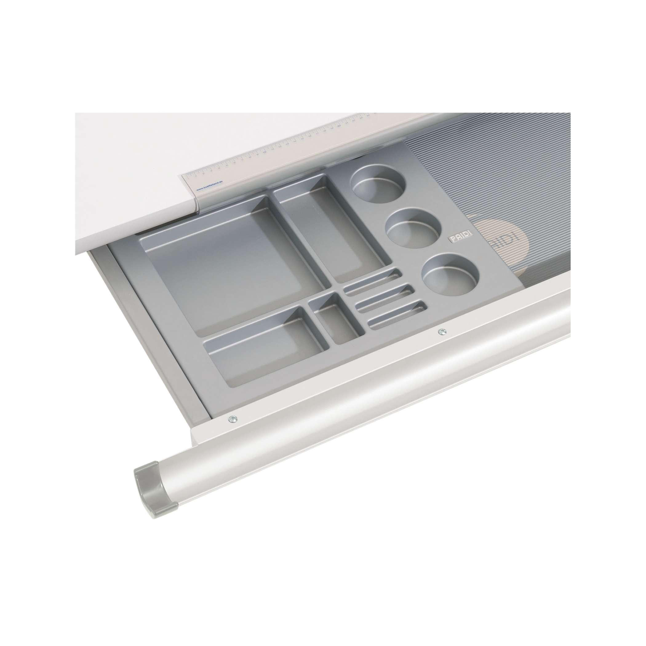SCHUBLADENEINTEILUNG - Silberfarben, Basics, Kunststoff (40/3,7/37,7cm) - Paidi