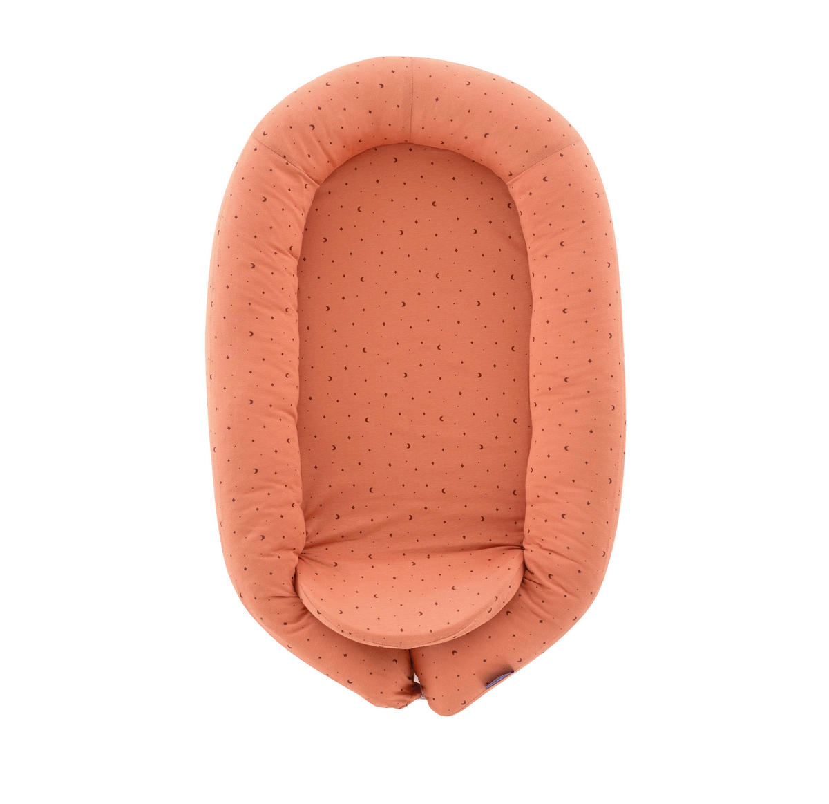 KUSCHELNEST MOON ROST    - Rostfarben, Basics, Textil (52/8/76cm) - Träumeland