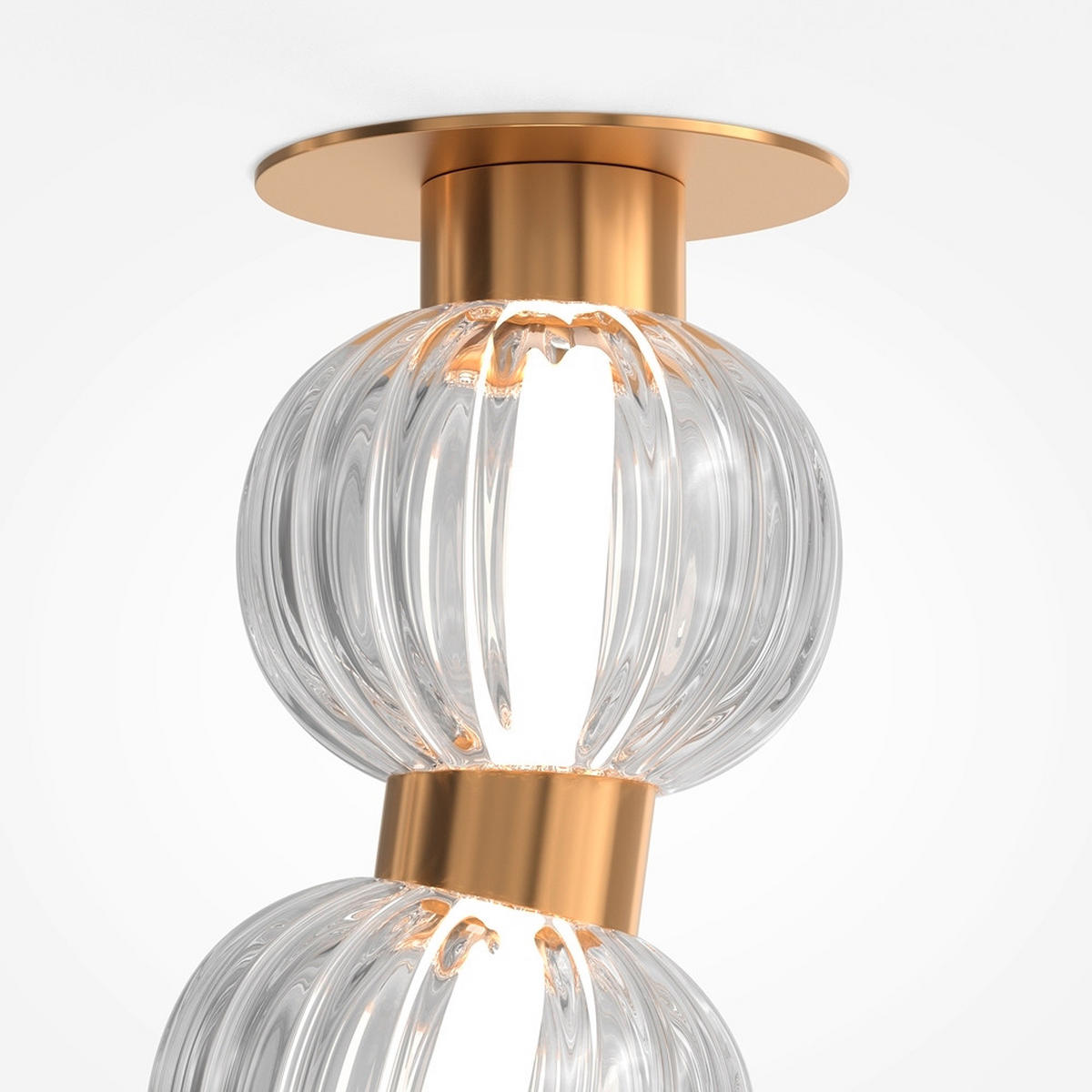 DECKENLEUCHTE 150/9/63,6 cm   - Goldfarben, MODERN, Metall (150/9/63,6cm) - MAYTONI