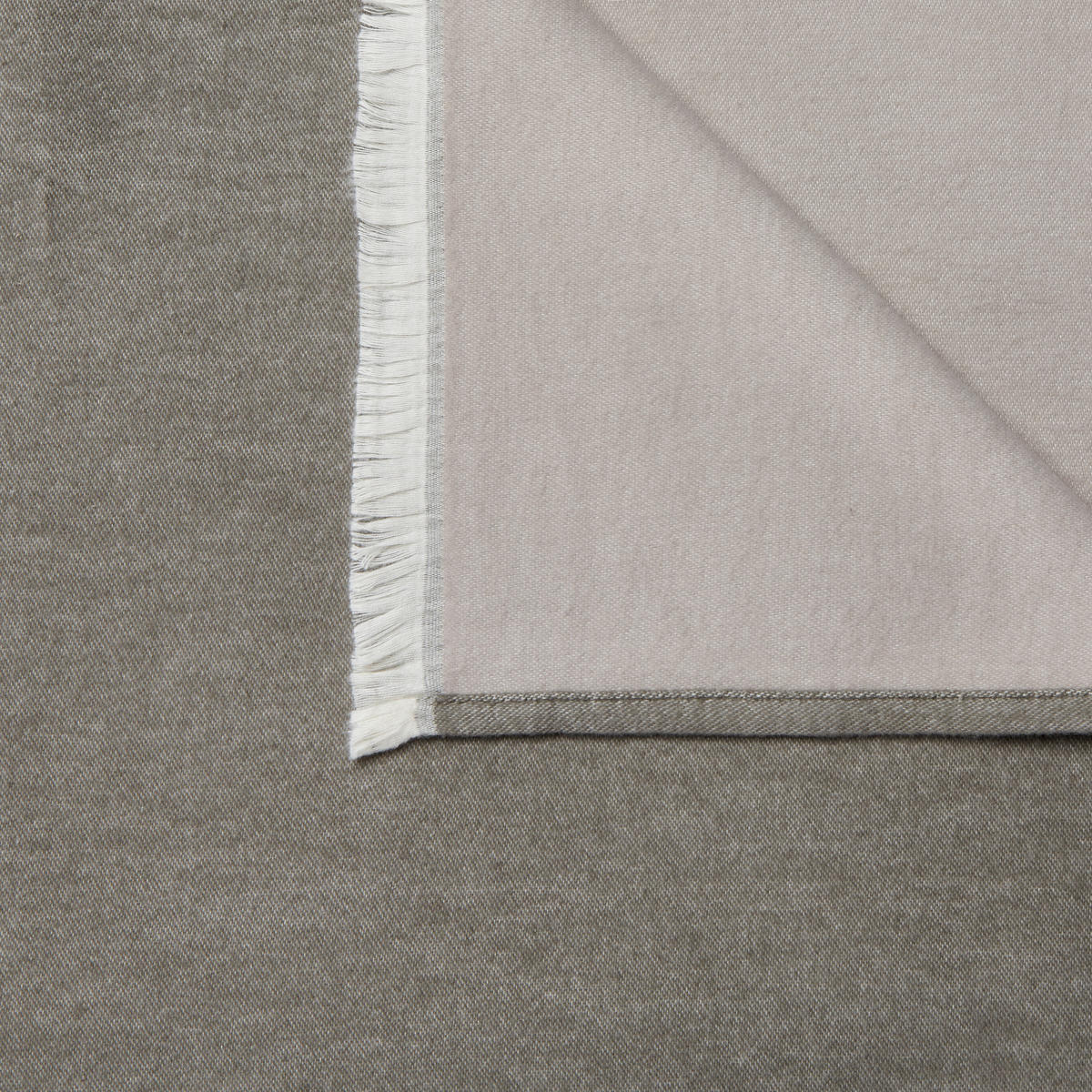 PĂTURĂ REVERSIBILĂ 140/210 cm  - gri închis/gri, Natur, textil (140/210cm) - Novel