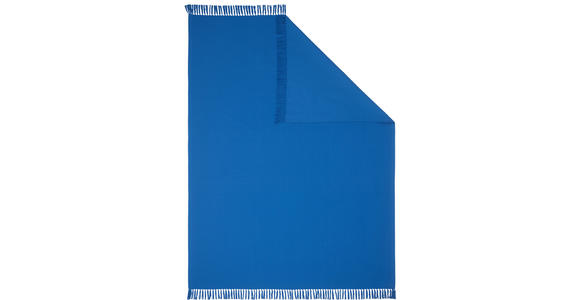TAGESDECKE 150/200 cm  - Blau, KONVENTIONELL, Textil (150/200cm) - Esposa