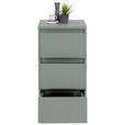 NACHTSCHRANK 40,1/78,9/48 cm  - Anthrazit/Graugrün, Design, Holzwerkstoff/Kunststoff (40,1/78,9/48cm) - Carryhome