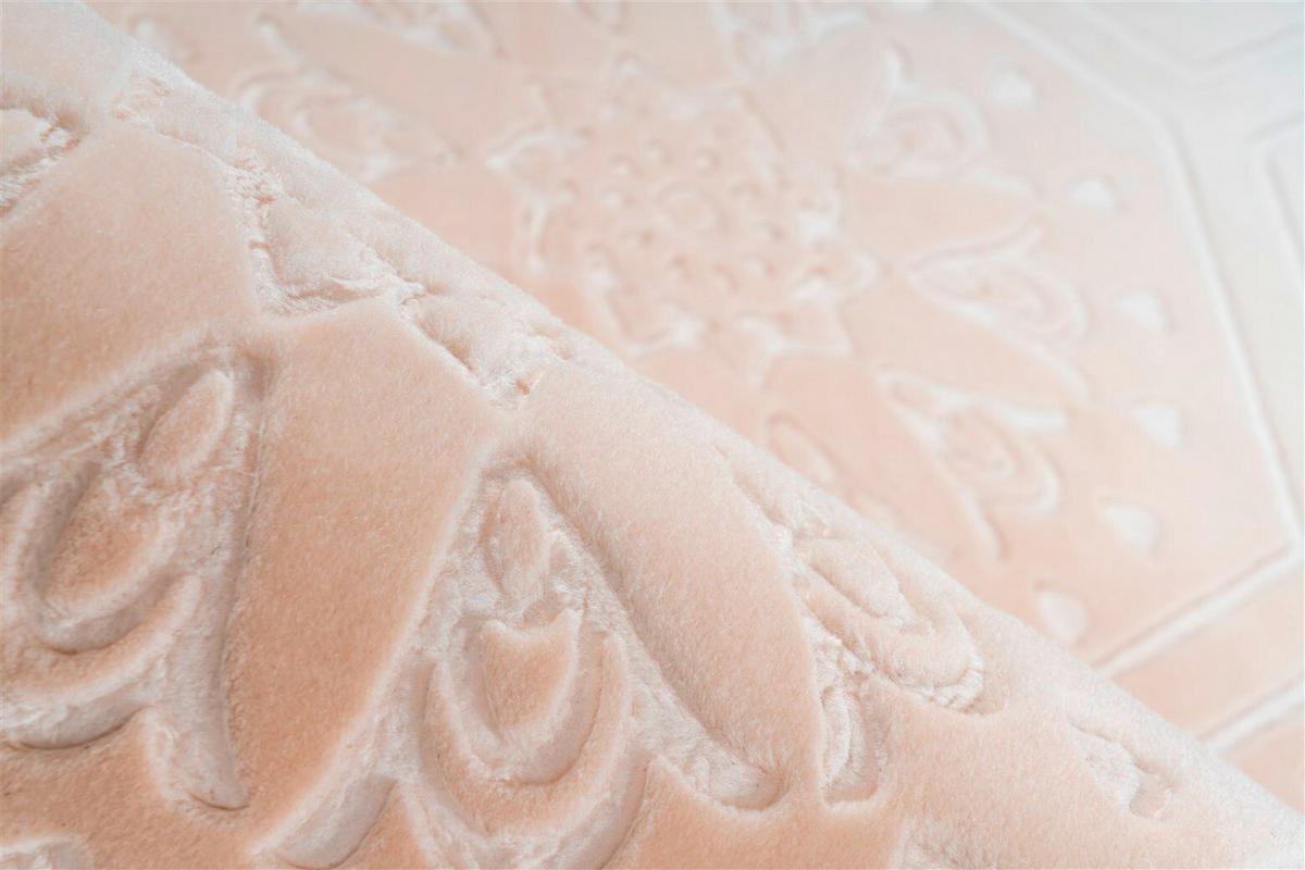 LÄUFER 80/300 cm Monroe 225 Creme Creme  - Creme, KONVENTIONELL, Kunststoff/Textil (80/300cm)