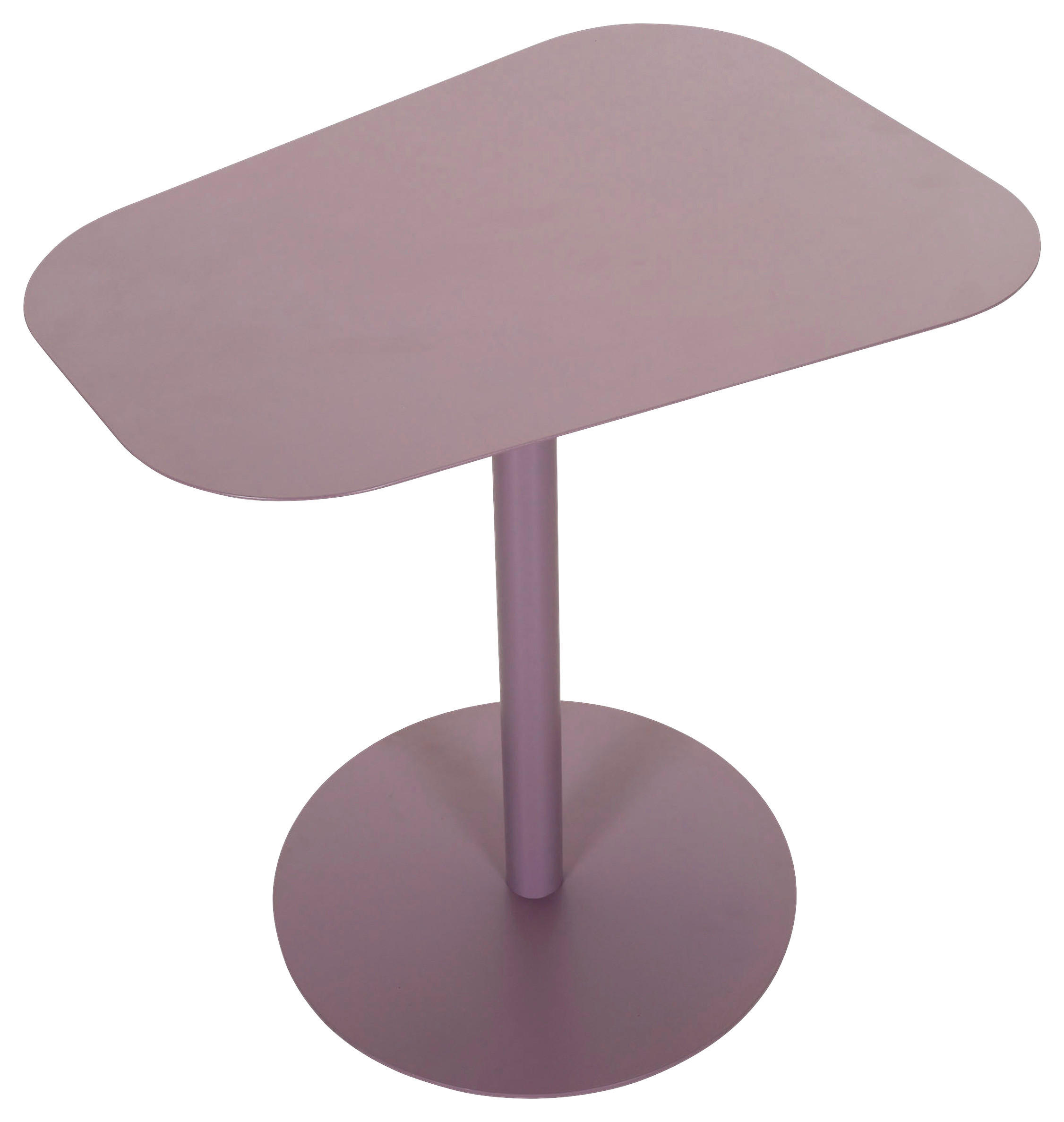 BEISTELLTISCH 50/38/50 cm Lila organisch  - Lila, Design, Metall (50/38/50cm) - Landscape