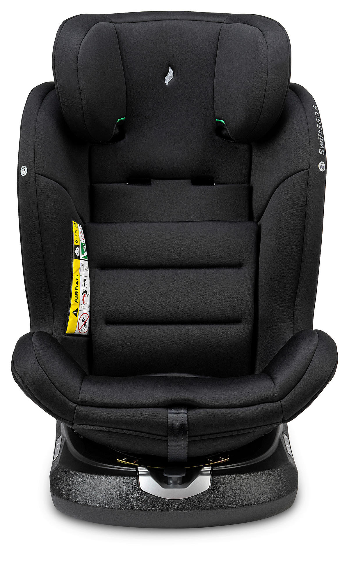REBOARDER-KINDERSITZ SWIFT360S ECE R 129 i-SIZE  - Schwarz, Basics, Kunststoff/Textil (44/60/50cm) - Osann