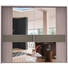 SCHWEBETÜRENSCHRANK in Grau, Lärchefarben - Chromfarben/Lärchefarben, Design, Glas/Holzwerkstoff (250/217/67cm) - Dieter Knoll SCHWEBETÜRENSCHRANK in Grau, Lärchefarben - Chromfarben/Lärchefarben, Design, Glas/Holzwerkstoff (250/217/67cm) - Dieter Knoll