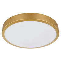 STROPNA LED-SVETILKA  Tibey //3000 K/230 V/ - opal/barve medenine, Konvencionalno, kovina/umetna masa (25/3cm)