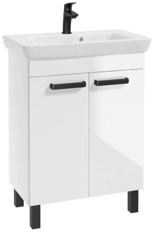 MASCA CHIUVETA BAIE  - alb/negru, Basics, ceramică/plastic (65/87/38cm) - Carryhome