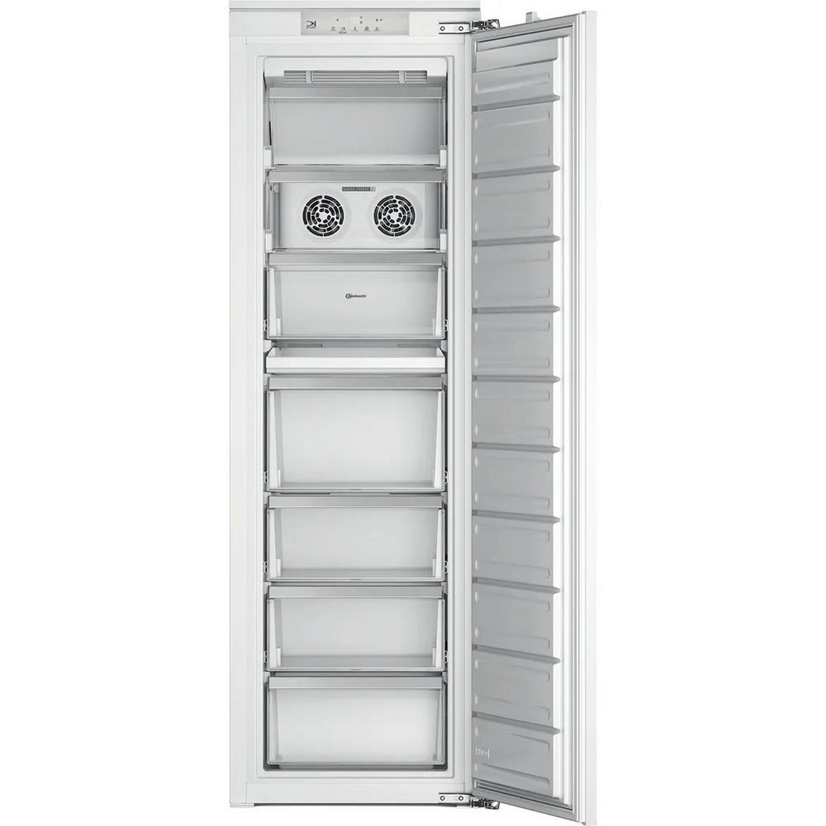 GEFRIERSCHRANK BGSI 18F2 S  - Weiß, Basics, Metall (55,7/177,1/54,5cm) - Bauknecht
