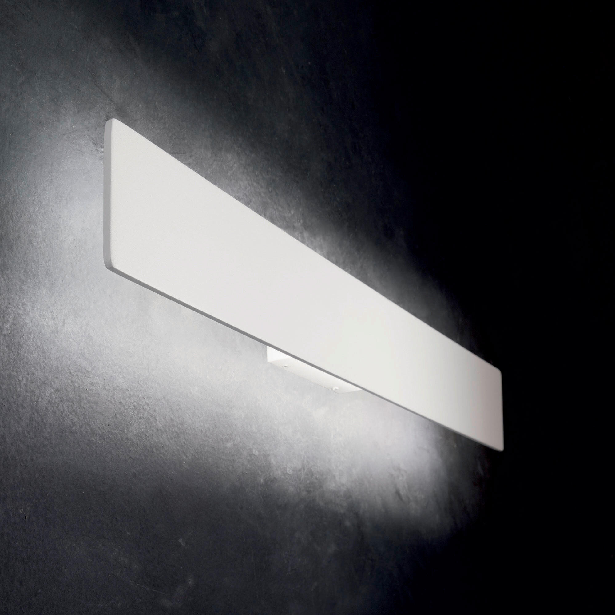 LED-WANDLEUCHTE Zig Zag Bianco 29/9/5 cm   - Weiß, Design, Metall (29/9/5cm) - Ideal Lux