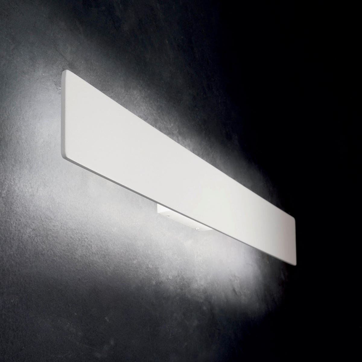 LED-WANDLEUCHTE Zig Zag Bianco 29/9/5 cm   - Weiß, Design, Metall (29/9/5cm) - Ideal Lux