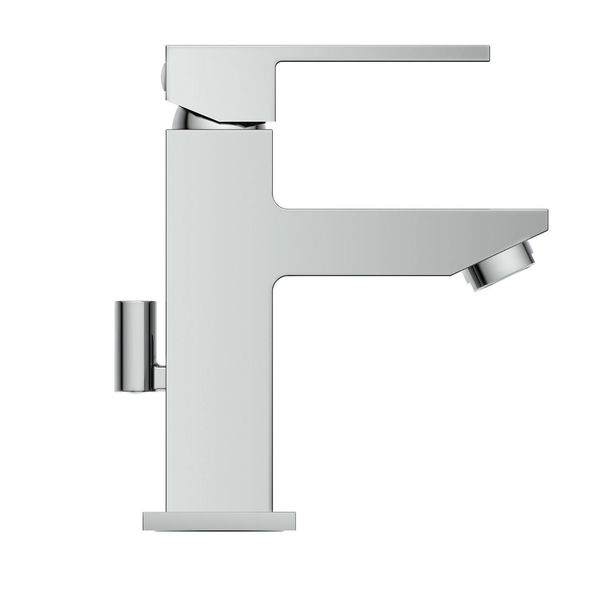 WASCHTISCHARMATUR 5,0/16,0/13,5 cm  - Chromfarben, Basics, Metall (5,0/16,0/13,5cm) - Schütte