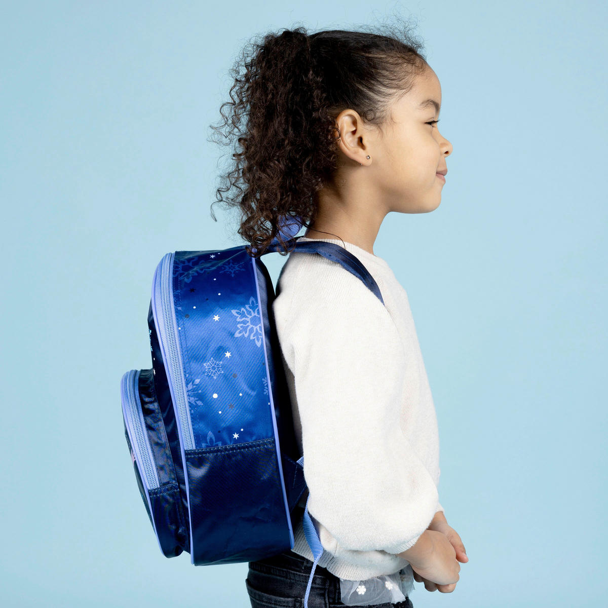 KINDERRUCKSACK  - Blau/Lila, Basics, Textil (25/29,5/9,5cm) - Disney
