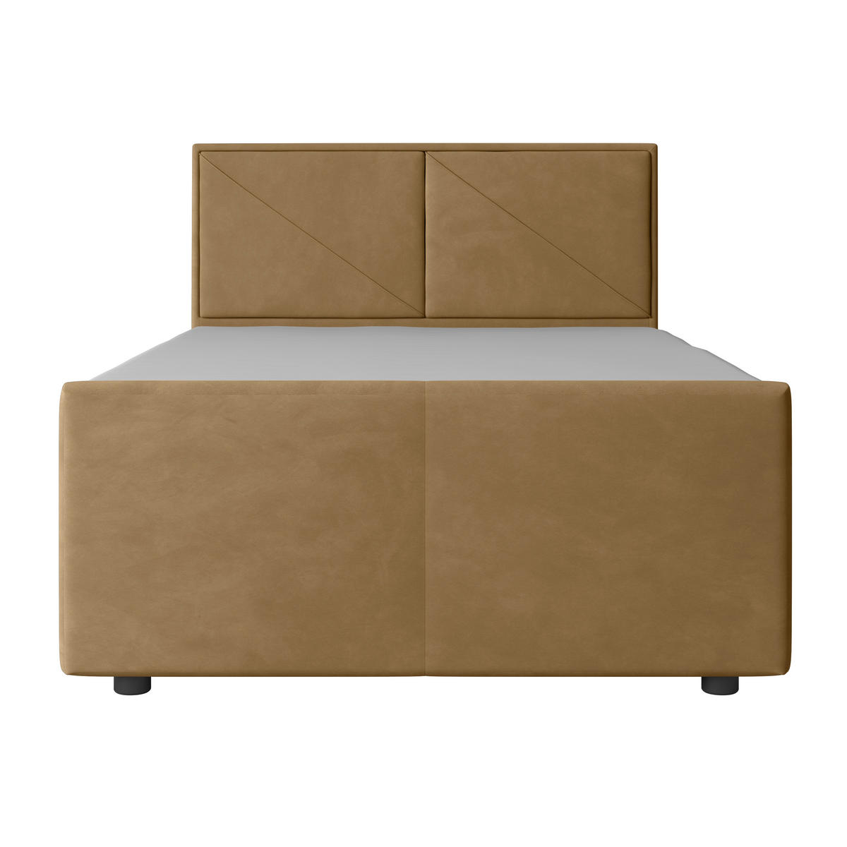 BOXSPRINGBETT 140/200 cm  in Beige  - Beige, Modern, Holz/Kunststoff (140/200cm) - MID.YOU