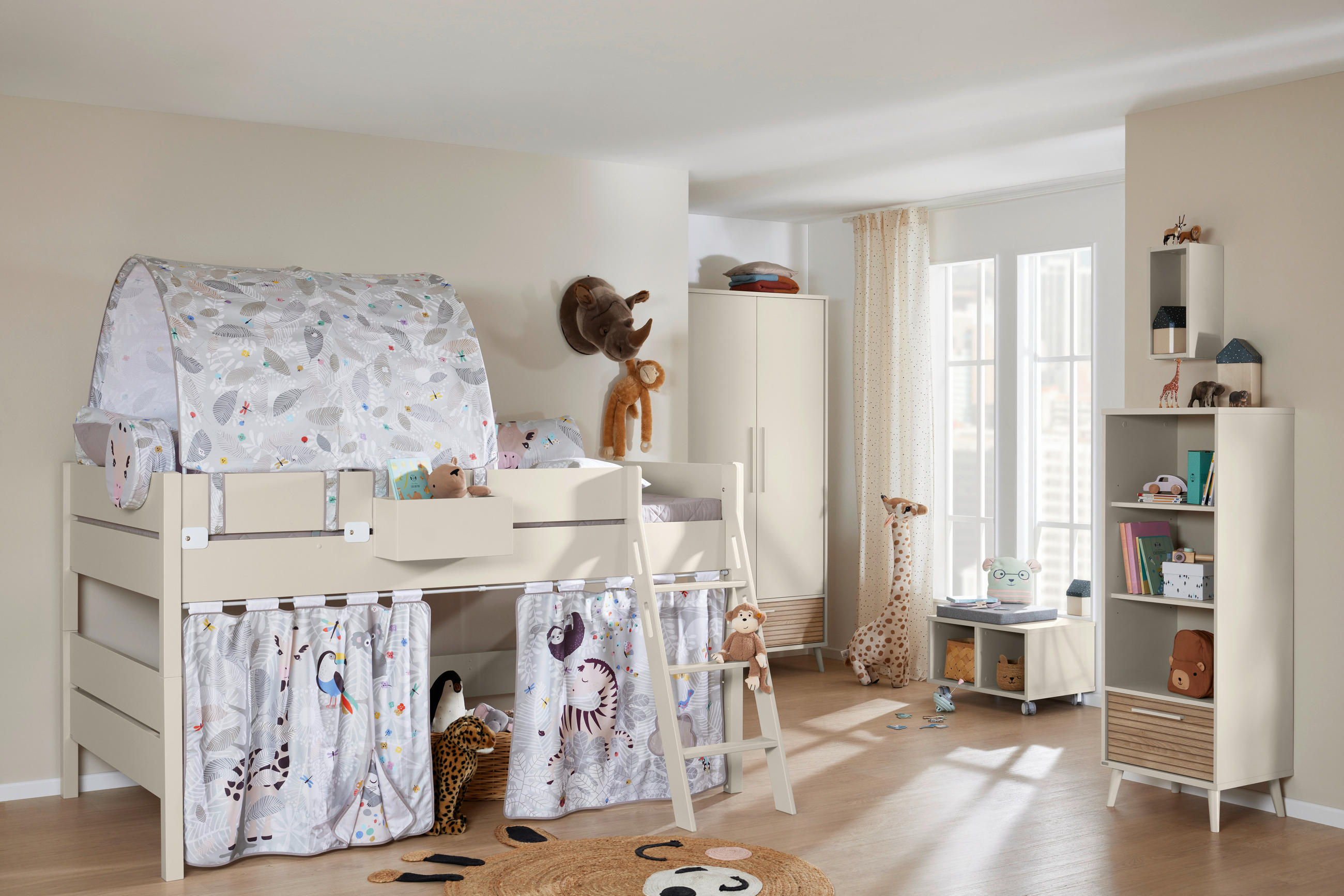 SPIELBETT 90/200 cm Beige  - Beige, KONVENTIONELL (90/200cm) - Paidi