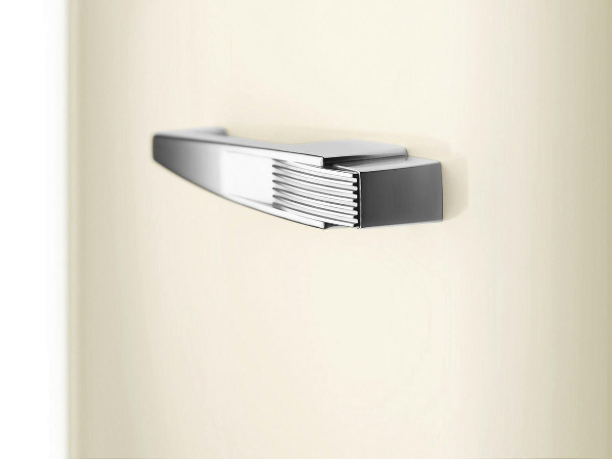 KÜHLSCHRANK 60/150/72,8 cm FAB28LCR6  - Creme, Basics, Glas/Metall (60/150/72,8cm) - SMEG