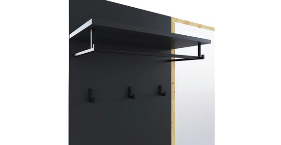 GARDEROBE  in 113/197/40 cm  - Anthrazit/Eiche Artisan, KONVENTIONELL, Holzwerkstoff (113/197/40cm) - Carryhome